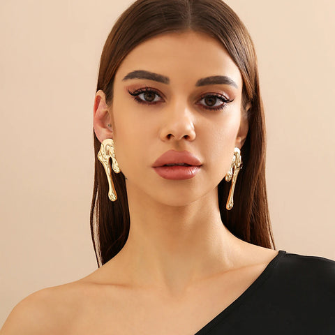 Geometric Irregular Drop Earrings