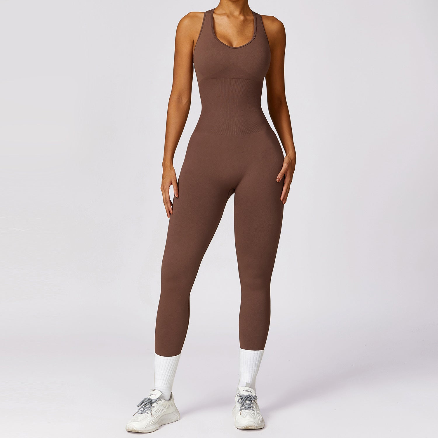 Women's Sports Back Shaping One-piece Jumpsuit