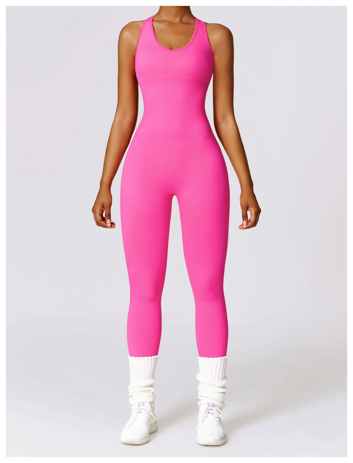 Women's Sports Back Shaping One-piece Jumpsuit